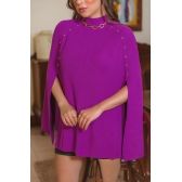 PONCHO DE TAXA - Fuscia