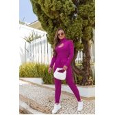 Calça jogger - Fucsia